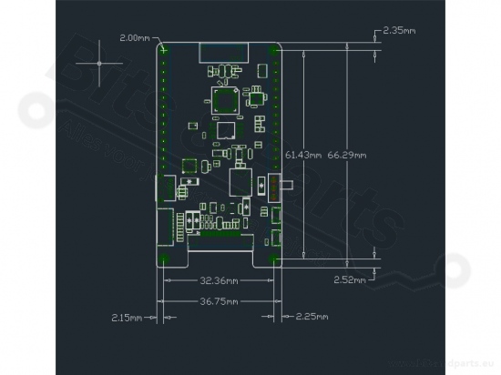 LilyGO TTGO T5 V2.3.1 ESP32 + 2.13inch DEPG0213BN E-paper display